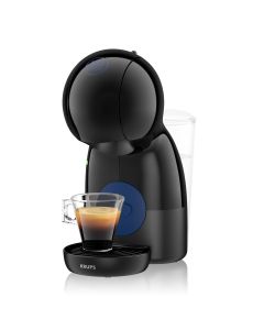 Cafetera de cápsulas KRUPS multibebida. PICCOLO XS Negro/Cobalto. KP1A0810