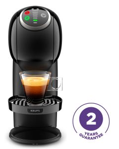 Cafetera de cápsulas multibebida Krups Genio Plus negra KP340810