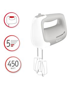 Batidora de varillas Moulinex Prep'Mix HM450B10