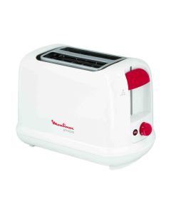Tostador Principio blanco de 2 ranuras cortas Moulinex