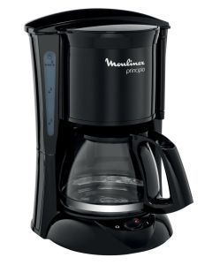 Cafetera Filtro plástico negro 6 tazas Moulinex