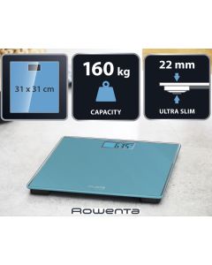 Báscula digital de baño Rowenta Classic turquesa BS1503V0