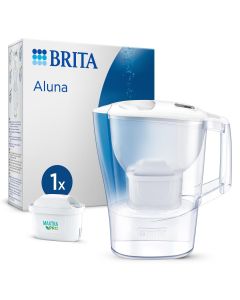 BRITA Jarra filtrante Aluna blanca 2,4L 1 filtro MAXTRA PRO-1