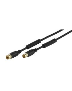 Vivanco 48/30 15GB cable coaxial 1,5 m IEC Negro