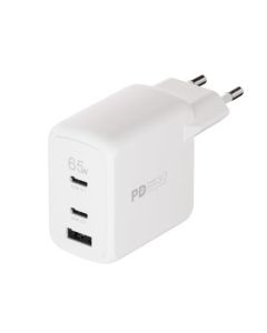Vivanco 63961 cargador de dispositivo móvil Portátil, Smartphone, Tableta, Universal Blanco Corriente alterna Carga rápida Interior