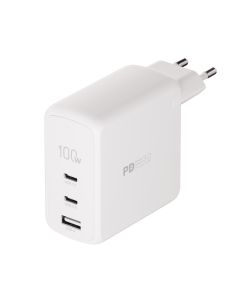 Vivanco TCVVTRIPPLEUSD100W Universal Blanco Corriente alterna Carga rápida Interior