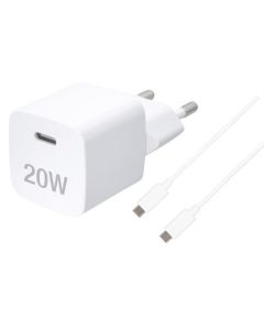 Vivanco 64008 cargador de dispositivo móvil Universal Blanco Corriente alterna Carga rápida Interior