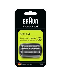 Braun 21B Recambio Para Afeitadora Eléctrica Negro Para La Series 3
