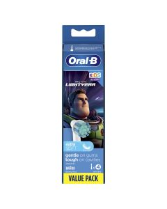 Oral-B Kids Cabezal De Recambio Con Los Personajes De Lightyear De Disney, 4 Unidades
