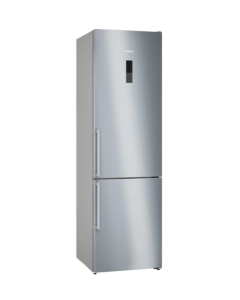 Siemens iQ500 KG39NAIBT nevera y congelador Independiente 363 L B Acero inoxidable