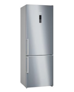 Siemens iQ500 KG49NAICT nevera y congelador Independiente 440 L C Acero inoxidable