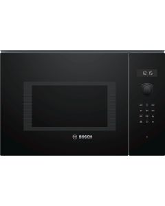 Microondas Bosch con grill Cristal negro BEL554MB0