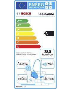 Aspiradora Bosch sin bolsa GS05 Cleann'n BGC05AAA1