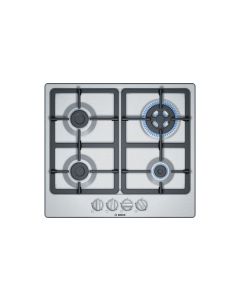 Placa de gas Bosch PGH6B5B90 serie 4 de 60 cm acero inoxidable