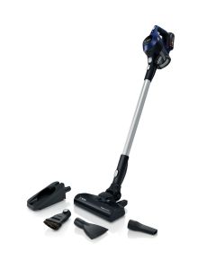 Bosch Serie 6 BBS611MAT aspiradora de pie y escoba eléctrica Batería Secar Sin bolsa 0,3 L Azul 2,5 Ah