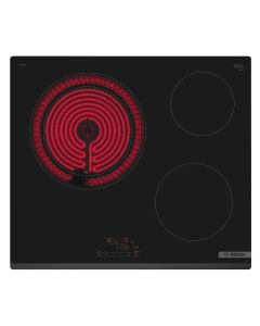 Placa vitrocerámica Bosch PKK631BB8E 60 cm negro sin perfiles Serie 4