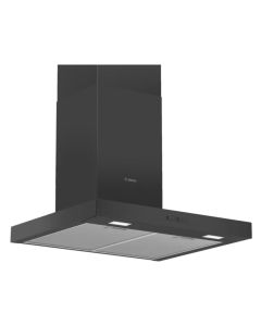 Campana Decorativa de Pared Bosch DWB66BC60 60 cm 621 m³/h 3 velocidades Negro B