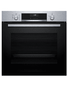 Bosch Serie 6 HBG536ES3 horno 71 L 3400 W A+ Negro, Plata