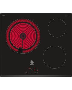 Placa vitrocerámica Balay 3EB715LR de 60 cm de ancho Bisel delantero