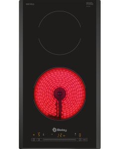 Placa vitrocerámica Balay 3EB730LQ de 30 cm de ancho Biselada