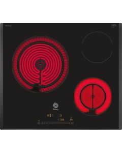 Placa vitrocerámica Balay 3EB765LQ de 60 cm de ancho Biselada