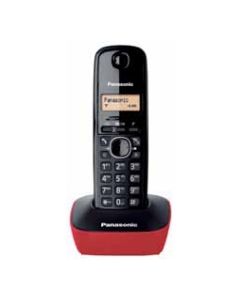 Panasonic KX-TG1611 Teléfono DECT Identificador de llamadas Negro, Rojo
