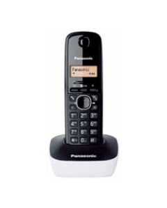 Panasonic KX-TG1611 Teléfono DECT Identificador de llamadas Negro, Blanco