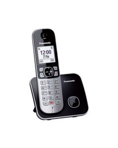 Panasonic KX-TG6851SPB teléfono Teléfono DECT Identificador de llamadas Negro, Gris