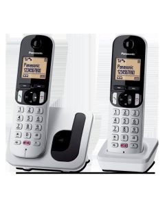 Panasonic KX-TGC250 Teléfono DECT Identificador de llamadas Negro, Gris