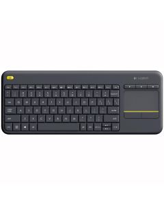 Logitech K400 Plus Tv teclado RF inalámbrico QWERTY Español Negro