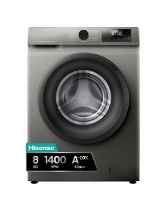 Lavadora carga frontal Hisense WF1Q8041BT Gris 8 kg 1400 rpm A