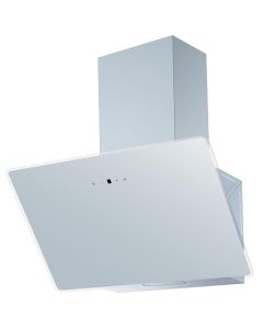 Campana Mural Inclinada MIDEA MH90A3200W-ES 90 cm 620 m³/h 3 velocidades Cristal Blanco C