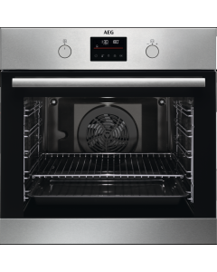 Horno AEG BPB331161M 72 L 3490 W A+ Negro, Acero