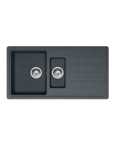 Mepamsa JANUS 97.50 REV Fregadero empotrado Rectangular Sintético