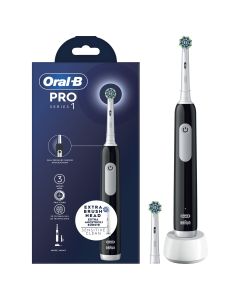 Oral-B Pro Series 1 Adulto Cepillo de dientes oscilante Negro, Blanco