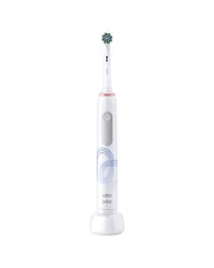 Oral-B Pro Series 3 Cepillo De Dientes Eléctrico Blanco, 1 Cabezal, Diseñado Por Braun