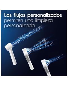 Oral-B Centro De Salud Bucal Irrigador: Irrigador De Agua, 1 Cabezal Oxyjet, 1 Cabezal Water Jet, 1 Cepillo De Dientes Eléctrico Pro Series 1, 2 Cabezales