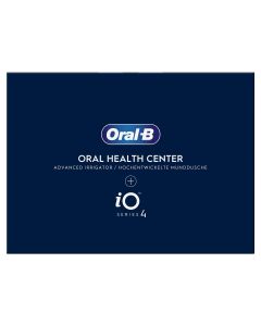 Oral-B Centro De Salud Bucal Irrigador: Irrigador De Agua, 1 Cabezal Oxyjet, 1 Cabezal Water Jet, 1 Cepillo De Dientes Eléctrico iO4, 2 Cabezales
