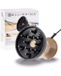 Bellissima Diffon Supreme Ion Care XL secador 770 W Negro, Oro