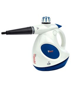 Polti Vaporetto First Limpiador a vapor portátil 0,2 L 1000 W Azul, Blanco