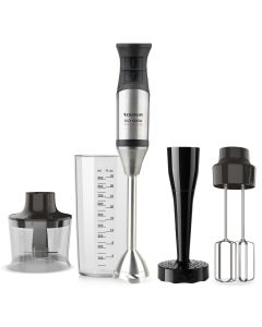 Taurus Bapi 1200 Premium Fullset Batidora de inmersión 1200 W Negro, Acero inoxidable