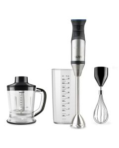 Taurus Bapi 1500 Premium XL Plus Batidora de inmersión 1500 W Negro, Acero inoxidable