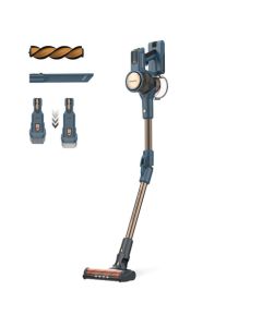 Taurus Homeland Digital Flex Aspiradora escoba 2 en 1 Batería Secar Ciclónico, HEPA Sin bolsa 0,5 L Negro, Azul, Oro 2200 Ah