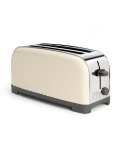 Taurus Vintage Cream 6 2 rebanada(s) 1400 W Negro, Crema de color, Acero inoxidable