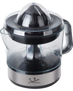 JATA EX421 exprimidor Exprimidor eléctrico con brazo 40 W Negro, Acero inoxidable, Transparente