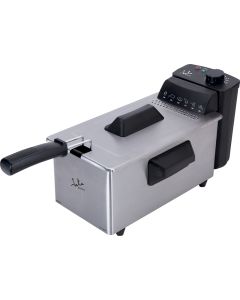 JATA FR678 Sencillo 3,2 L Independiente 2000 W Freidora Acero inoxidable
