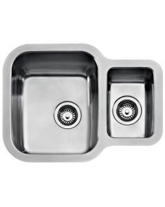 Teka BE 1 ½ C 625 REV Lavabo sobre-encimera Plaza Acero inoxidable