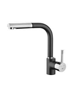 Grifo de baño Teka ARK 938 N Negro, Acero inoxidable