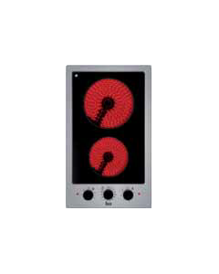 Placa vitrocerámica Teka EFX 30.1 2H Modular con 2 zonas de cocción en 30 cm