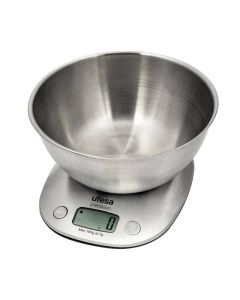 Ufesa BC1700 báscula de cocina Acero inoxidable Encimera Báscula electrónica de cocina